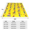 Good Guys-Child'S Play-Chucky Printing High Qiality Warm Flannel Blanket Childs Play Chucky Good Guys Doll 80S Horror