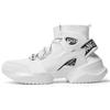 High-top shoes men's shoes versatile height-increasing sports shoes autumn and winter cotton shoes 2025 new winter shoes men's trendy shoes socks sho
