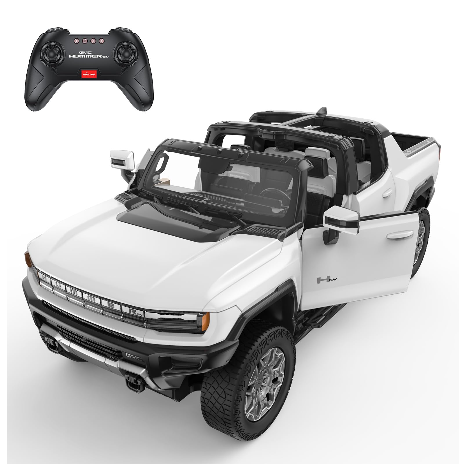 

Люстер Пульт Управления Масштаб GMC Hummer Электрический Пикап RC Электрический Детский Мальчики RC Hummer Белый 1/16 Автомобиль, Внедорожные Монстры, Грузовик, 2.4G