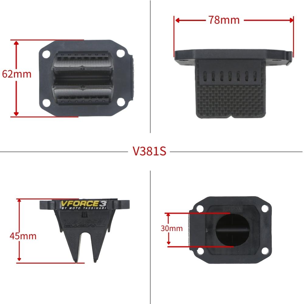 For Honda CR80 CR85 V381S Enduro Motorcycle Reed Valve Kit Vforce3 Accesorios Dirt Bike Motocross V Force3 Intake Reed Valve