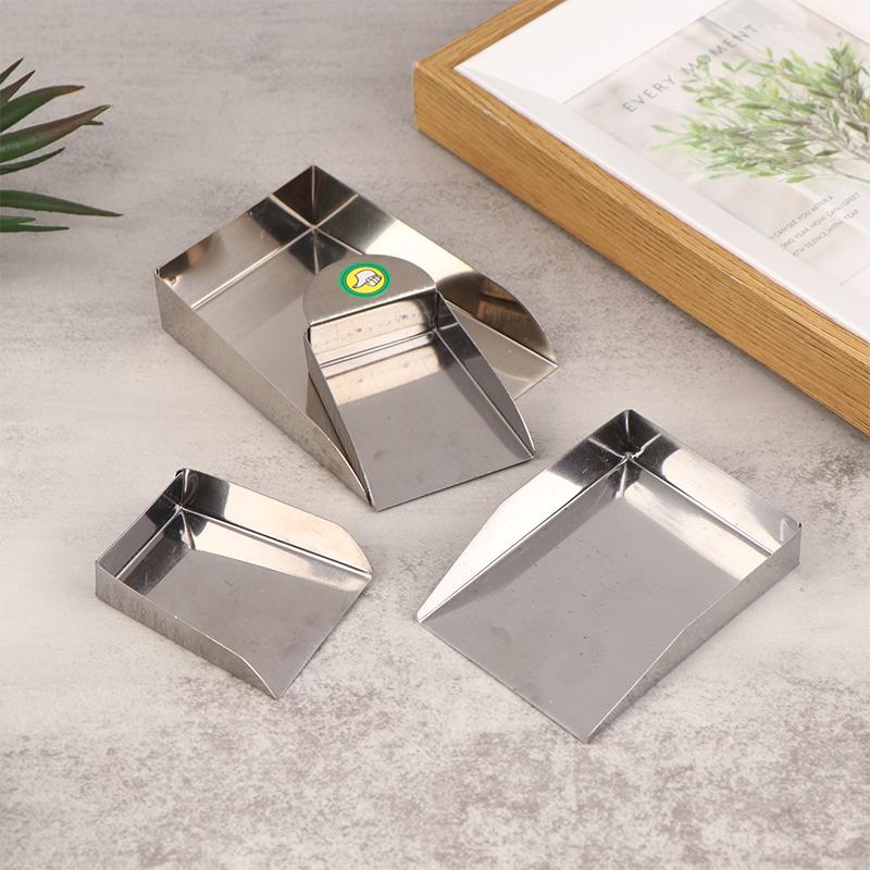 Jewelry Shovel Jewelry Scoop For Pearls Gemstones Diamond Beads Scoop Steel Otolith Shovel Tools With Plate Handle Jewelry Tools