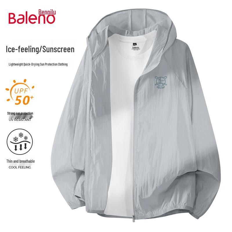 Baleno Men s Hooded UV Protection Sun Jacket 3XL