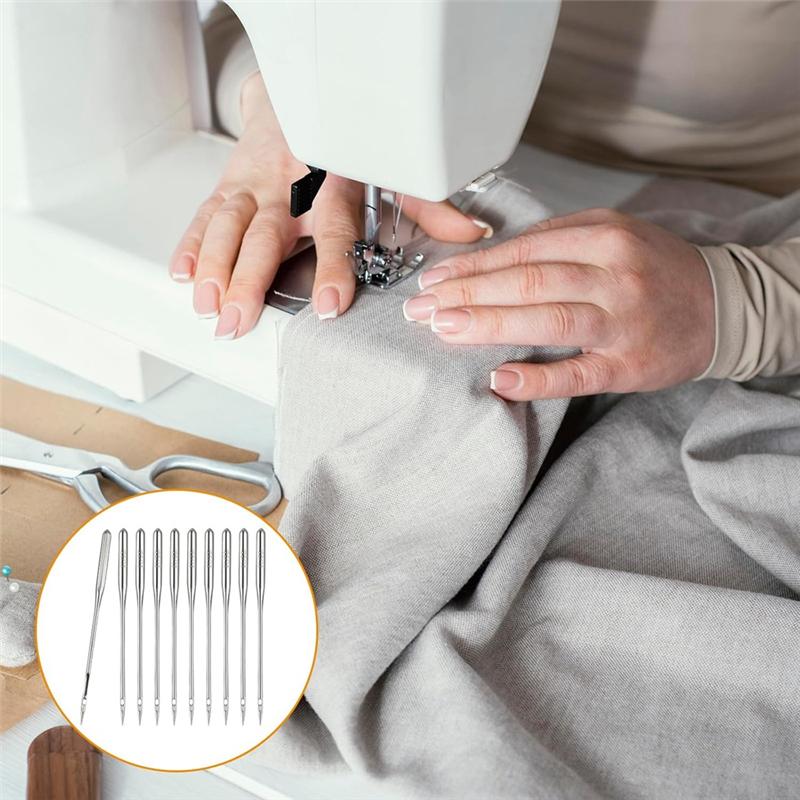 M-Modern-Universal Sewing Machine Needles 150PCS Heavy Duty For Thick Fabrics, Leather& Jeans Compatibility