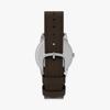 [Timex] Easy Reader Day-Date Brown Leather Strap Wristwatch 35mm T20041