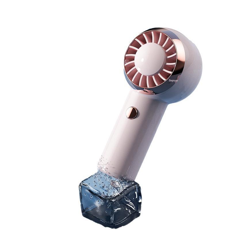 Compact Silent Handheld Fan with Powerful Wind & Long Battery Life