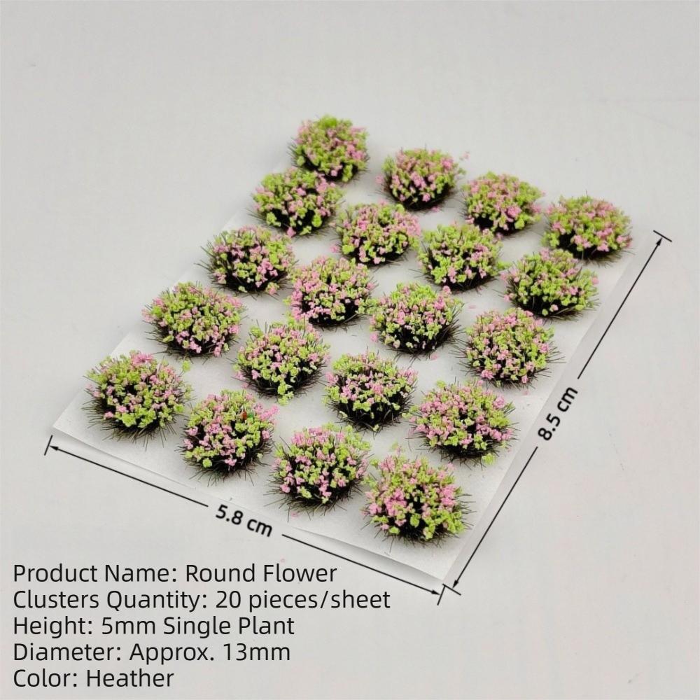 5mm Landscape Scene Making Flower Clusters Scenario Model Materials  Landscape Design