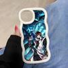 Yugioh Seto Kaiba Phone Case for iPhone 17 16 15 14 13 12 11 Air Pro Max Plus White Soft TPU Wavy Edge Cover