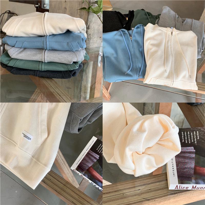 Women's Versatile Thin Hooded Sweatshirt - Korean Style BF and Lazy Fit for Spring, Autumn and Winter