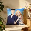 Popular MMy DressUp Darlingable Cushion Cover Versatile DoubleSided Pillow Case Fit for Sofa Bed Car  Daily Decor