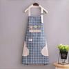 Polyester Kitchen Apron Breathable Cooking Baking Bibs New Cooking Smock  for Women Girl