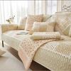 Small Floral Pattern Pure Cotton Sofa Towel Lace Edge Pastoral Style Sofa Cover Pillowcase Four Seasons Universal Settee Cushion