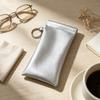 Hanging Glasses Storage Bag PU Leather Sunglasses Protective Cover  Eyewear Accessories