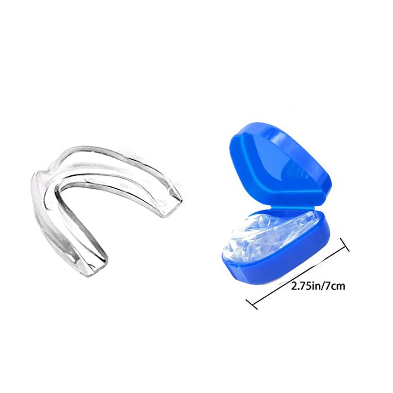 Dental Bruxism, Food Grade BPA Free Mouthguards with Two Hygienic Storage Boxes for Teeth Impression and Anti Bruxism