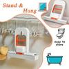 Small Cotton Mop Mini Handheld Mop Wet Dry Cleaning System Tool Cleaning Sponge Mop Folding Mini Absorbent Stain-Removing Mop