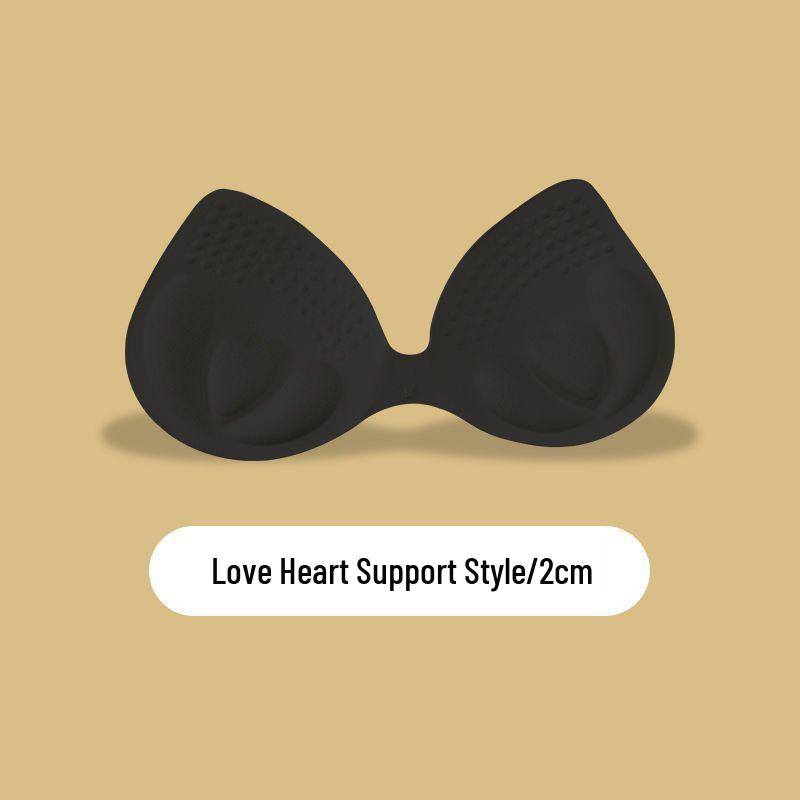 

Утолщенный губчатый латексный вкладыш для бюстгальтера для увеличения маленькой и плоской груди Single Piece