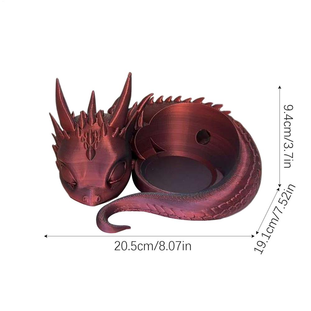 

Dragon shape Stand for Echo Dot 4th/5th Generation 3D Printed Smart Speaker Holder and Exquisite Desktop Decoration фіолетовий