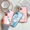 IK54 pink Hand Rose Smoke New High-End Shell Phone Case for Redmi Note 8 9 Pro Max 9S 9T 9C NFC 8T 8A 10A A4