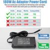 130W 180W Power Adapter for Dell WD19 WD19S WD19TB WD19TBS K20A Docking Station, Dell WD15 Monitor Dock K17A001, Dell G7 G5 G3 Gaming Laptop Charger
