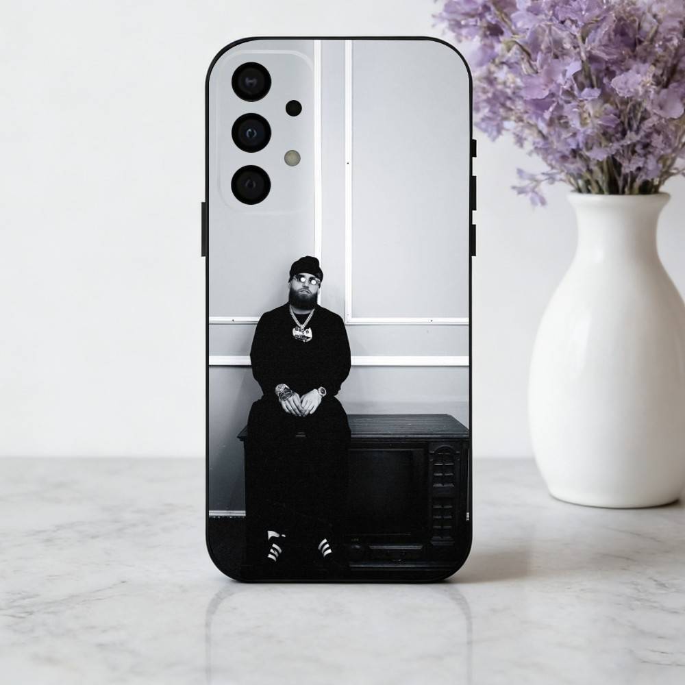Rapper H-HadesS 66S  Phone Case For Samsung Galaxy A73,A72,A71,A70,A53,A52,A51,Soft Silicone Black Cover