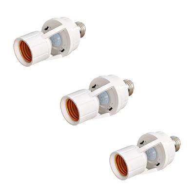 Suport bec LED E27 cu senzor de mișcare PIR 110-240V Suport bec inteligent cu senzor infraroșu uman Lumină reglabilă