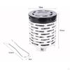 Camping Stove Gas Heater Stainless Steel Mini Cover Warming for Fishing, Indoor,