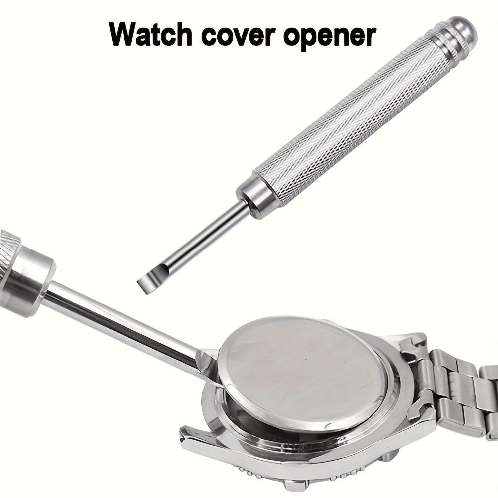 1pc High-Quality Watch Case Opening Tool, Metal Multi-Function Easy Opener for Watch Back Cover – Ideal Gift Choice, Watch Repair Kit
