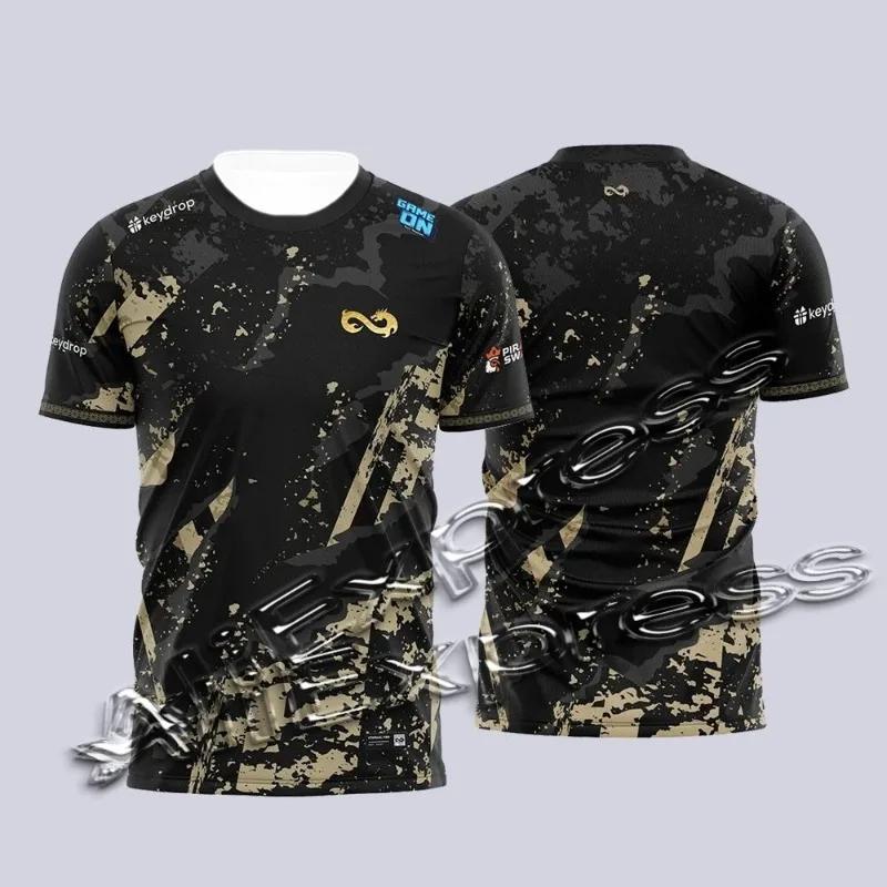 E-Sport-Team Eternal Fire 2025 Neue Trikots CS2 Major Spiel Trainingsanzüge Unisex Street Oversized Tops Grafik-T-Shirts