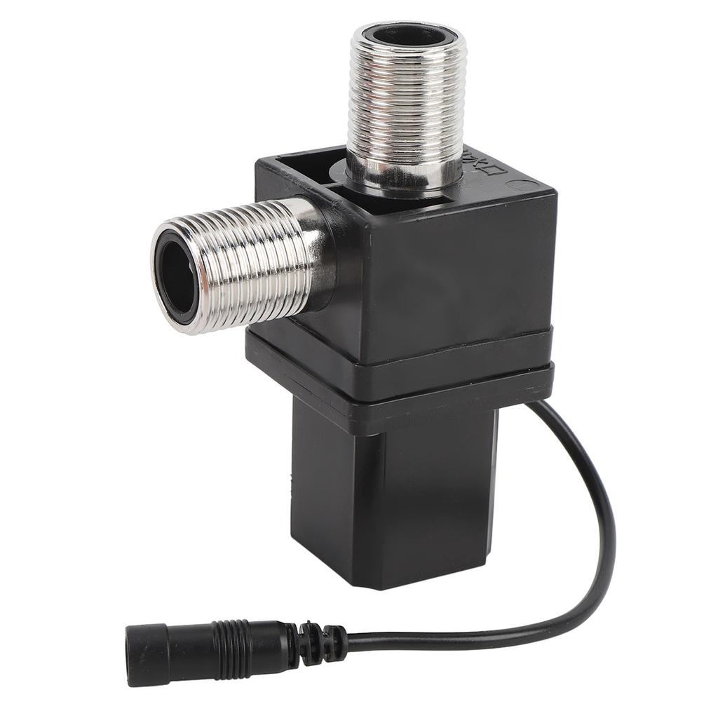 Water Valve Plastic G1 2 Inches Thread Water Control Electric Pulse Solenoid Valve Accessory for Automatic Switch