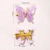 6Pcs Korean Style Sequin Butterfly Hair Clip Pearl Metal Bow Hair Bangs Hairgripes Women Girl Fashionable Hair Accessories