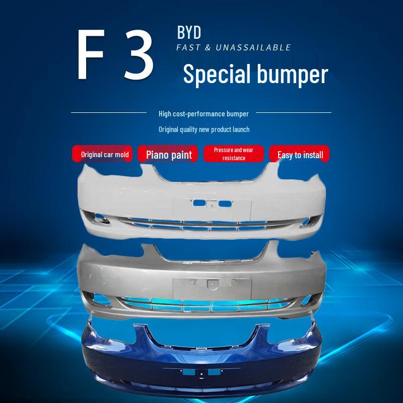 Bare de protecție față și spate BYD F3, bare de protecție și kit lățire caroserie - Disponibile în diverse culori