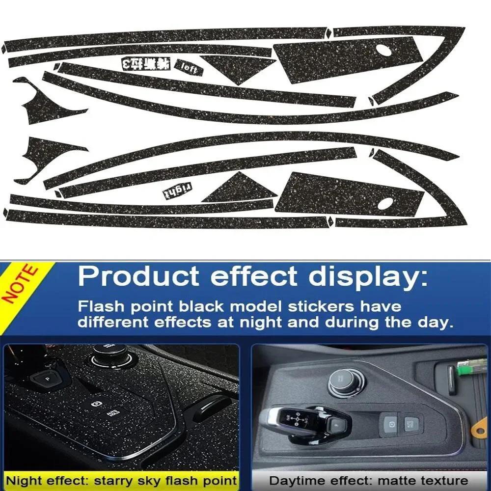 For Tesla Model 3 2017-2022 Sedan Window Chrome Delete Blackout ABC Pillars Glossy Black Stickers