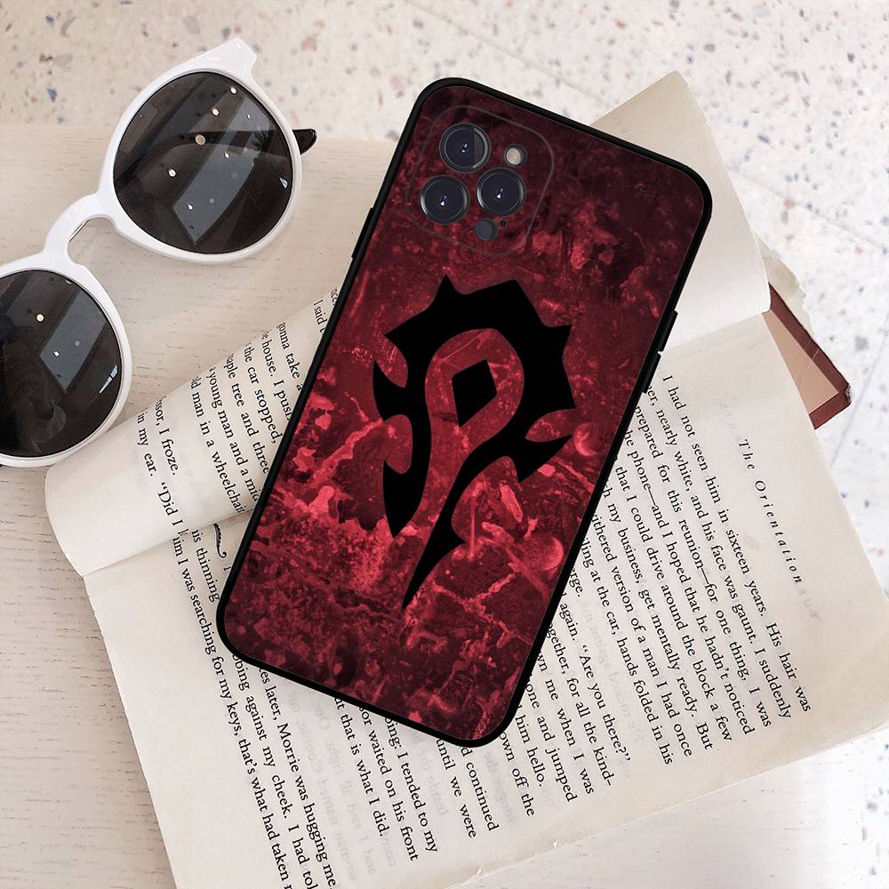 Game World Of Warcraft Phone Case For IPhone 14 Plus 13 Mini 11 16 15 17 Pro Max Protection Shockproof