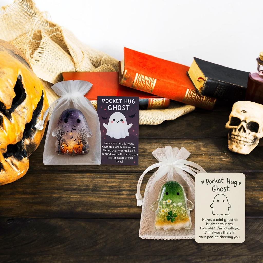 Pocket Comfort Halloween Hug Cute Comforting Friends Birthdays Gift Compact Easy To