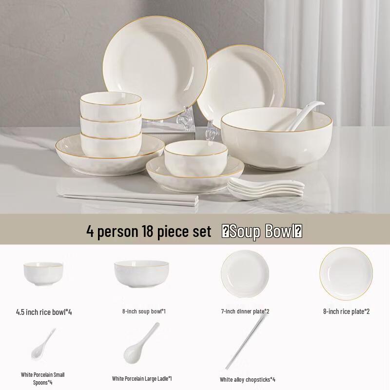 Underglaze Ceramic Dinnerware Set