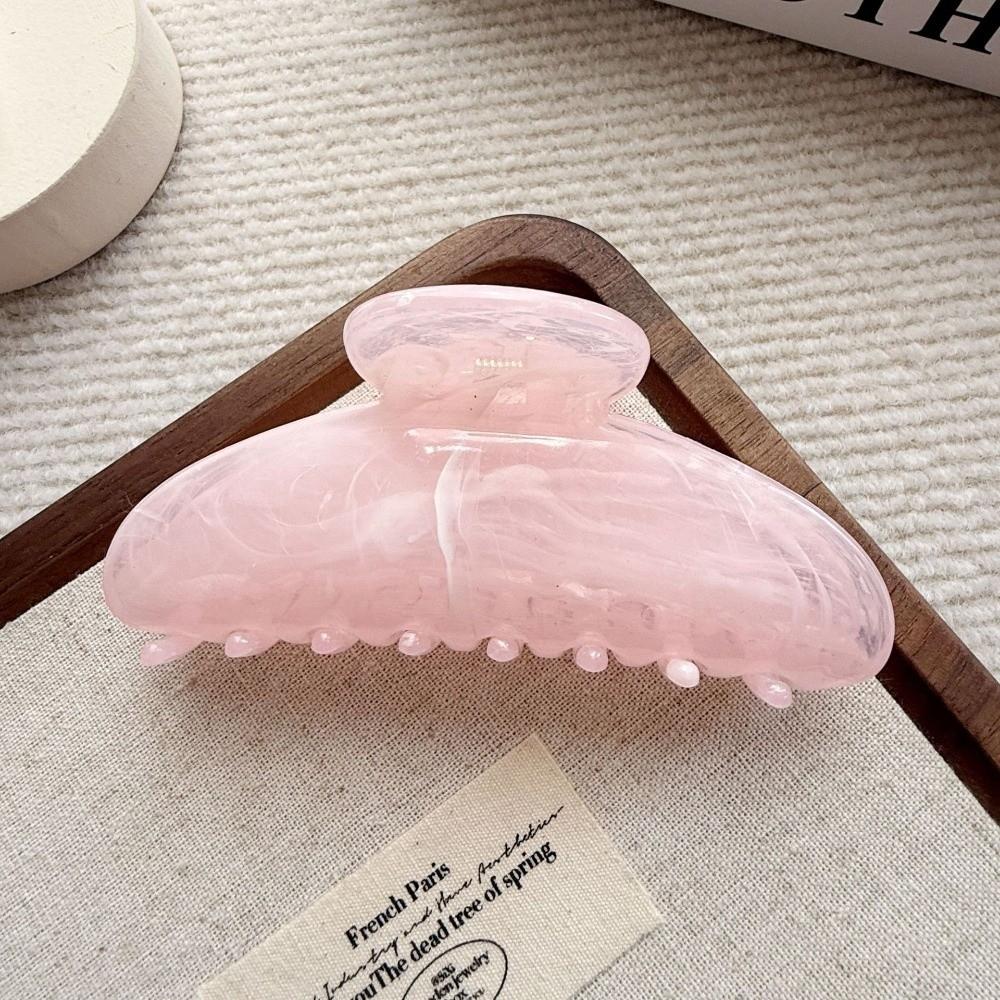 

Fashion Marble Stripes Pattern Hair Claw Clip Colorful Decorative Barrette Large Hairpin Hair Accessories