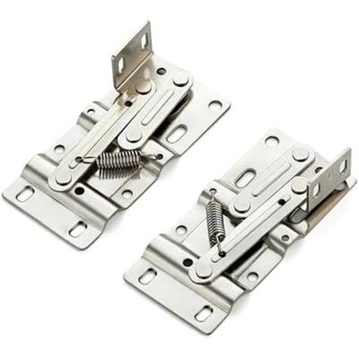 Long Lasting Flip Out Tray Hinges Stronger Load-bearing Door Connector 45 Degree Pivot Hinges Heavy Duty Thick Sink Hinges