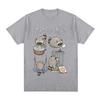 T-shirts Mignons Raccoon Jimothy T-shirt Drôle Panda Poubelle Coton Confortable Esthétique Cottagecore Cadeau Amoureux des Animaux Vêtement Unisexe
