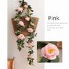 Wanddekoration Rose Künstliche Blumen Plastikbeeren Simulierte Rankengirlande Hängepflanzen 200CM Wohnzimmer