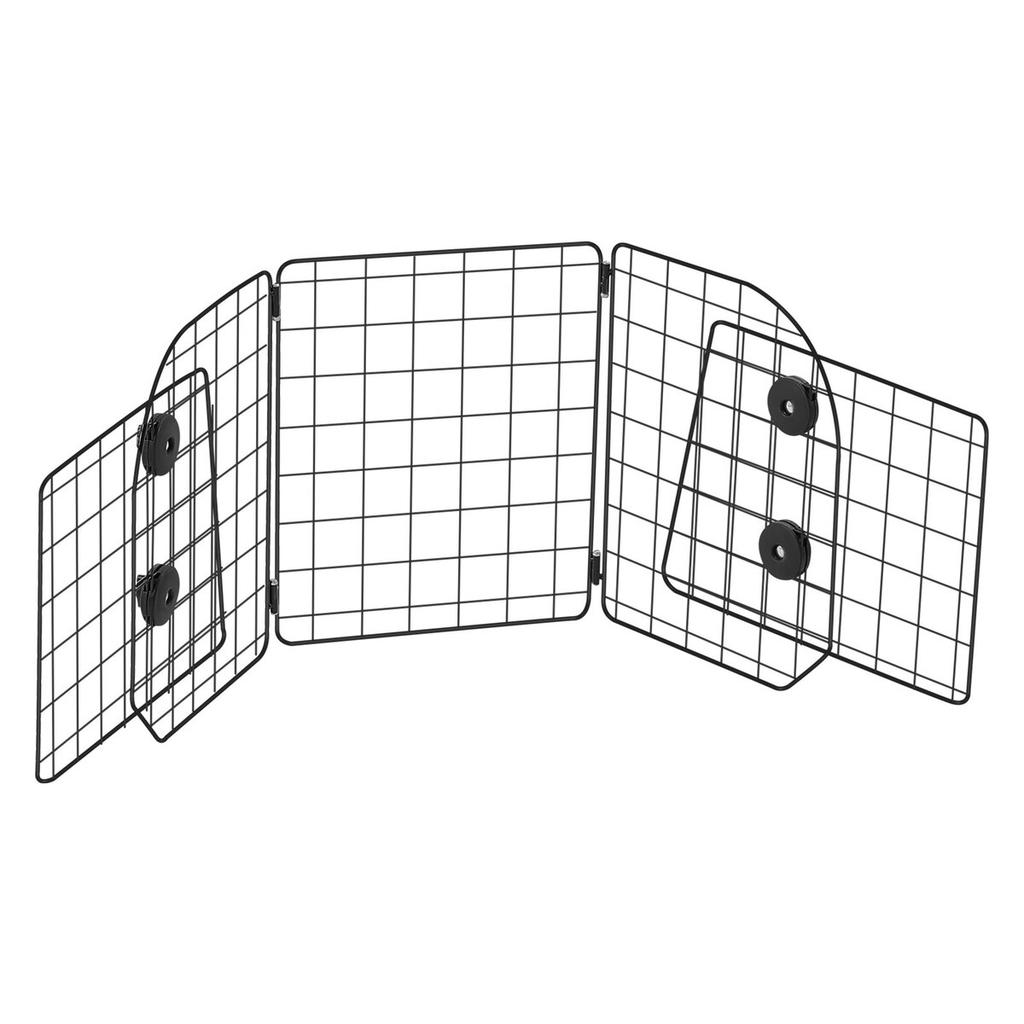 Dog Car Barrier 38.5"-61.6" Adjustable Pet Divider Gate for Cargo Area