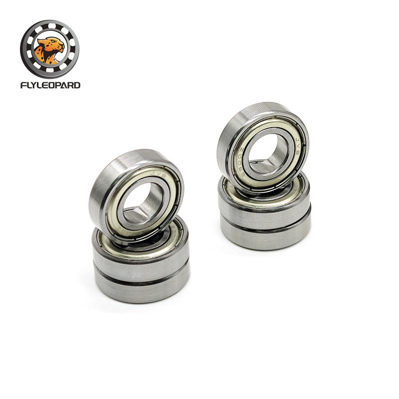 In-stock 6900 2RS Thin-walled Deep Groove Ball Bearing, 10x22x6, High-speed Motor Bearing with Blue Rubber Seal.