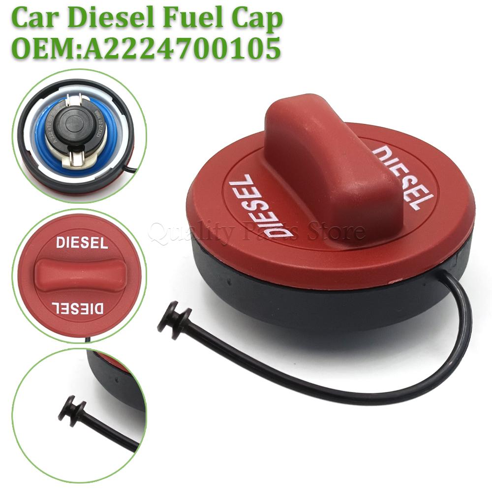 For Mercedes-Benz W176 W117 X156 W205 W213 2009-2017 1PC Car Fuel Gas Tank Cap Line Wire Filler Cap Cover A2224700105 2224700105