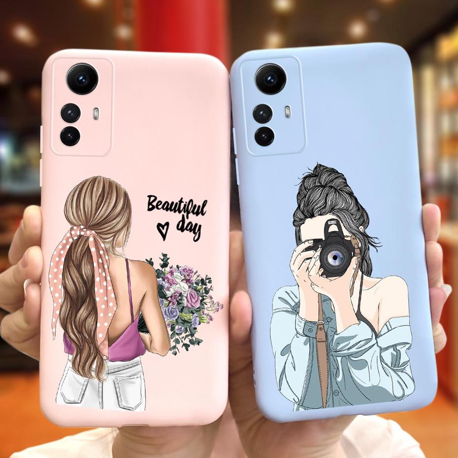 For Xiaomi Redmi Note 12S Phone Case 2023 Cute Printing Jelly Silicon Soft Back Cover For Redmi Note12s 4G