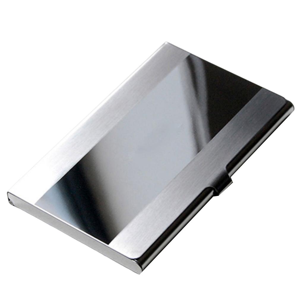 Modisches Edelstahlgehäuse, Taschenbox, Business-ID-Kreditkartenetui