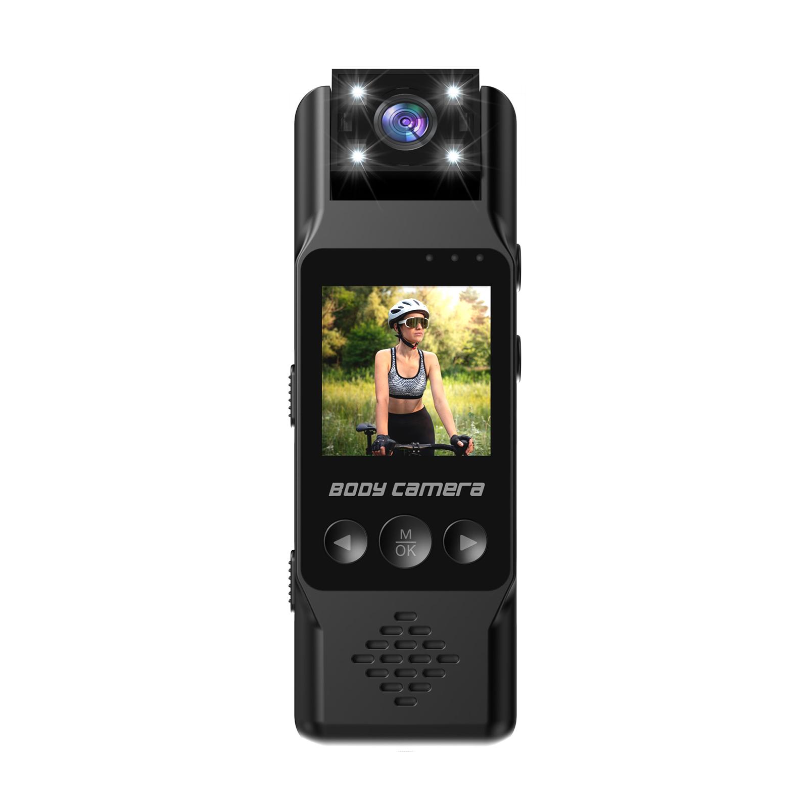 

4K WiFi Натільна камера з аудіо- та відеозаписом, портативна натільна камера, міні відеокамера, відеокамера з магнітною задньою кришкою Direct Recording