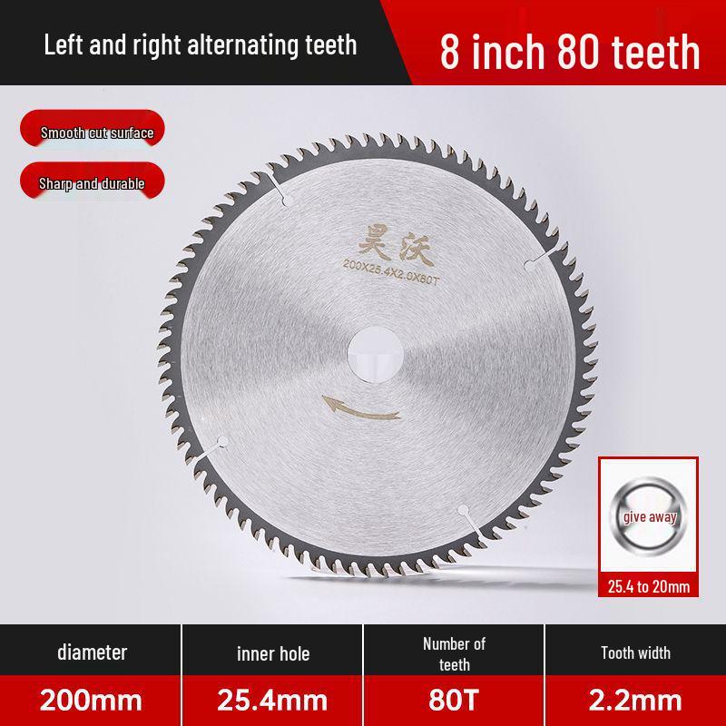 Carbide Saw Blade for Wood & Aluminum: Fits 4", 5", 7", 12" Angle Grinder Cutting Machines.