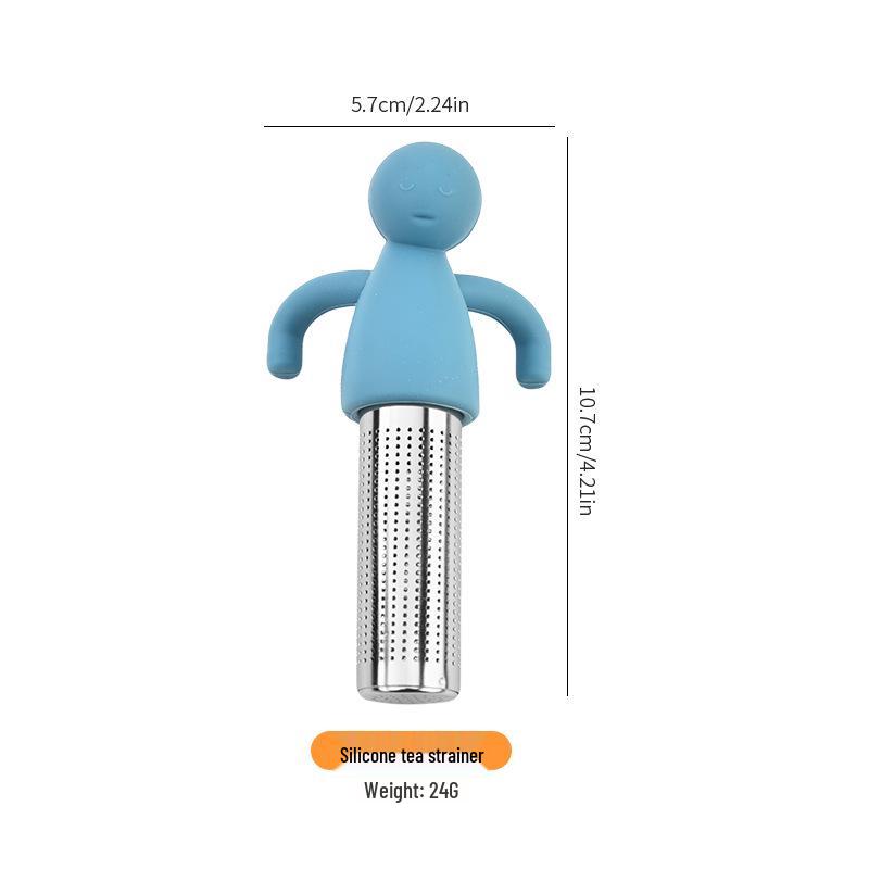 Stainless Steel Creative Tea Strainer & Leaf Filter for Easy Brewing