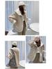 2024 Petite Women's Casual Hooded Lambswool Cardigan Jacket - Autumn Winter Arrival