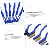 Ledmomo 6pcs Wire Brush Set Small Hand Scratch Brush for Removal Metal