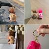Creative Plush Capybara Keychain Creative Bag Charm Pendant Adorable Stuffed Animal Doll Keyring Stylish Accessories