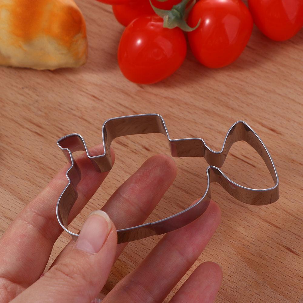 Dumper Gravemaskin Rustfritt Stål Kakeutstikkere Kakedekorasjonsverktøy Modelleringsform Kjeksform